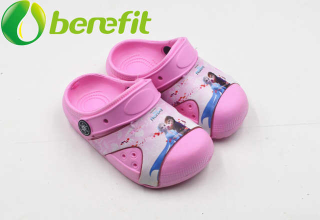 EVA Pink Chirdren Replacable Upper Garden Shoes Popular 