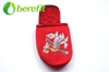 Slippers Women with Chinese Tranditional Embroidery Decoration And Classic Red Satin