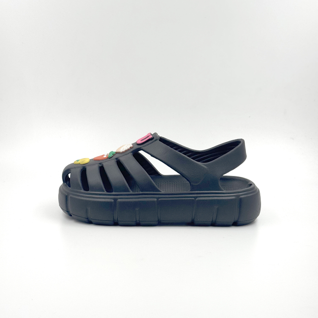 Bulk Women's Black Casual Slides Comfortable EVA Summer Sandals