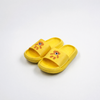 Wholesale Kids Yellow Beach Slides Lightweight EVA Summer Sandals