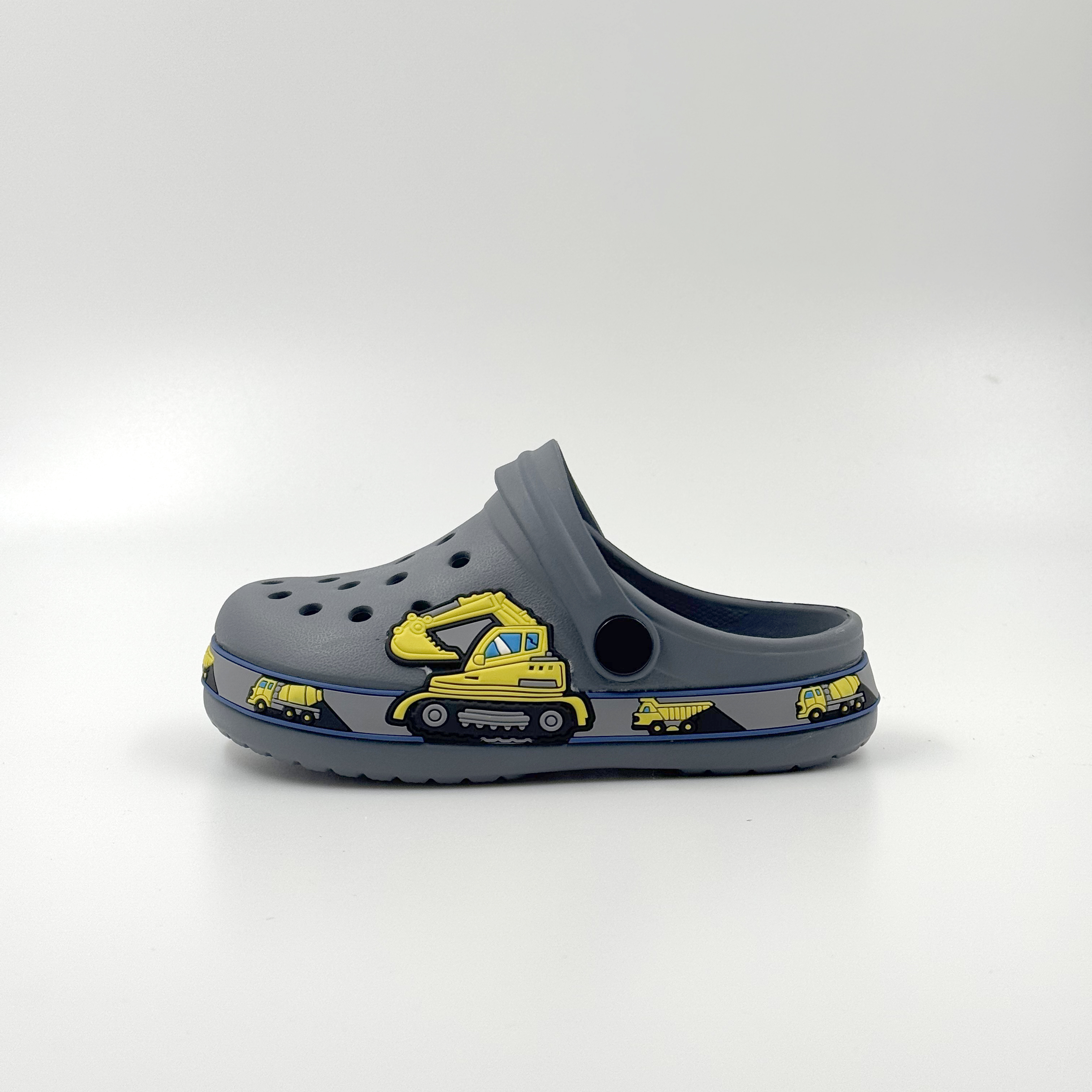 KIDS BLACK BOYS SLIP ON SHOES EVA CLOGS COOL SHOES FOR BOYS 