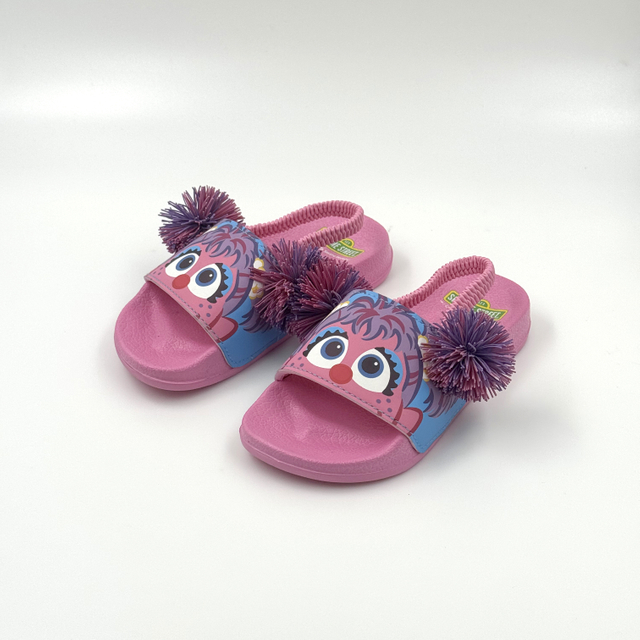 KID SESAME STREET SHOES DESIGNER SANDALS PINK COLOR SANDALS 