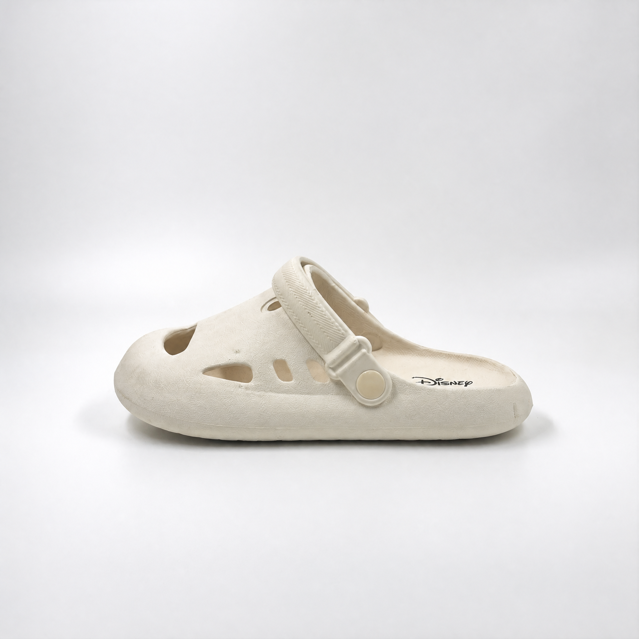 Bulk Kids Off-White Minimalist EVA Clogs Lightweight Garden Shoes