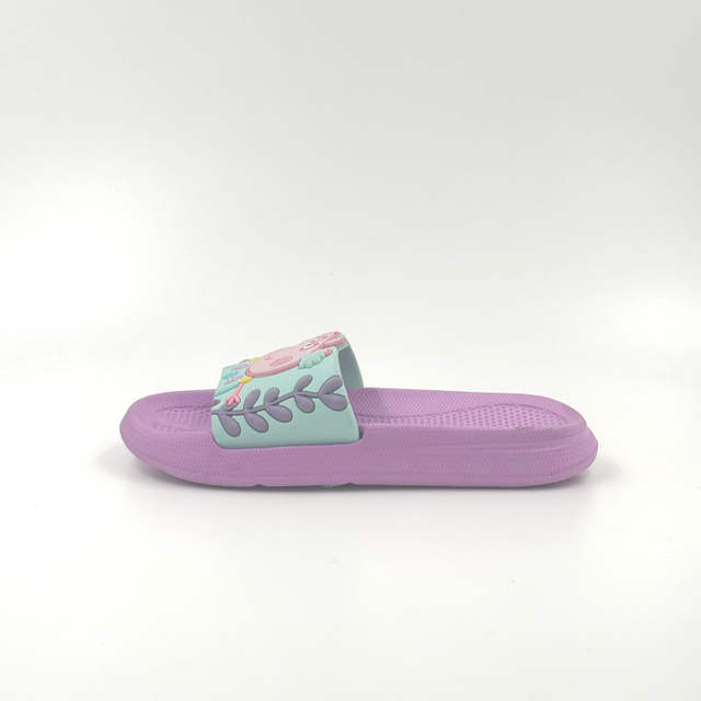 Purple House Slippers Peppa Pig Shoes Kids Slippers